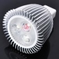 MR16 6W 3 x 3528 SMD LED 360LM 6500K branco luz Spotlight (12V)