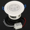 5W 3500K 450-Lumen 5-quente branco luz teto lâmpada LED com / Driver (AC 85 ~ 260V)