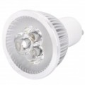 GU10 3W 240-300LM 6000-6500K branca 3-LED Spot lâmpada (220V)