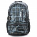 Protetora Casual Plaid padrão mochila o meu saco para 15.6 