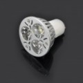 GU10 3W 6500K 200-Lumen 3-LED branco lâmpada (100 ~ 245V)