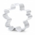 Sakura lindo em forma de alumínio Alloy DIY biscoito Cookie Cutter Mould - prata