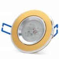 3W 6500K 200LM 3-LED branco luz teto lâmpada (85 ~ 265V)