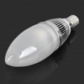 3W E14 280 ~ 300LM 3500-5000K 3-LED quente branco Candle Light Bulb (85-256V)