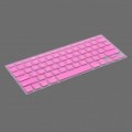 Tampa protetora teclado c / Anti-Dust plugues Kit para Apple MacBook Air / Pro - rosa