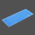 Tampa protetora teclado c / Anti-Dust plugues Kit para Apple MacBook Air / Pro - azul