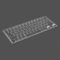 Tampa protetora teclado c / Anti-Dust plugues Kit para Apple MacBook Air / Pro - preto