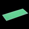 Tampa protetora teclado c / Anti-Dust plugues Kit para Apple MacBook Air / Pro - verde