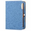 Case de couro PU protetora para Samsung Galaxy Tab P7510 / P7500 - azul