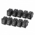 Controle de energia elétrica de ligar/desligar Rocker Switch (10-Pack)