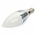 E14 3W 6500K 270-Lumen 3-LED branco lâmpada (AC 85 ~ 240V)