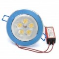 5W 3500K 490-Lumen 5 LEDs morna luz teto para baixo luz branca (AC 100 ~ 240V)