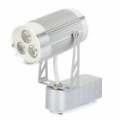 3W 6500K 270-Lumen 3-LED luz faixa ferroviária Fixture Spot luz branca (AC 85 ~ 265V)