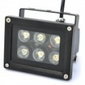 6W 3200K 550LM 6-LED quente luz branca (85 ~ 265V)