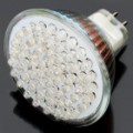 GU5.3 3.6W 3500K 420-lúmen 60-LED quente branco lâmpada (DC 12V)