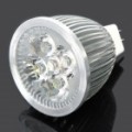 GU5.3 5W 6400K 510-Lumen 5-LED branco lâmpada (DC 12V)