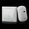 36-Melody Wireless Doorbell transmissor / receptor conjunto - branco (220V AC / 1 x 23A 12V)