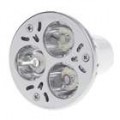 GU10 3W LED 3 240 Lumen 7000K lâmpada - branco (220V)