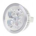 MR16 LED 4 360-lúmen 3500K quente branco lâmpada (12V)