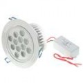 12W 1080LM lúmen branco levou teto lâmpada/baixo luz (100 ~ 240V