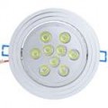 9W 9-LED 720-lúmen quente branco LED teto lâmpada/baixo luz (100 ~ 265V)