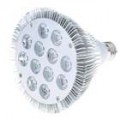 12W 960-lúmen 12-LED Light Bulb - prata