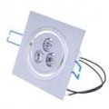 3W LED 3 240-lúmen quente LED branco teto lâmpada/baixo luz (100 ~ 265V)