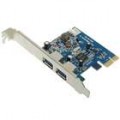 2 Portas USB 3.0/2.0/1.1 PCI-E placa para PC Desktop