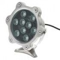 9W 420LM impermeável RGB LED subaquática lâmpada (12V)