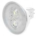 MR16 3W LED 2 200-Lumen 3300K quente branco lâmpada (12V)