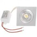 1W LED 1 90-lúmen LED teto lâmpada com Driver - branco (220V)