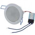 5W LED 5-LED 6500K 450-Lumen branco teto lâmpada/baixo luz (85 ~ 240V)