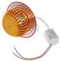 3W LED 3 340-lúmen parede LED luz azul - ouro + prata + vermelho (85 ~ 265V)