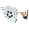 5W 3500K 420-Lumen 5 LEDs teto lâmpada/baixo quente luz branca com LED Driver (100 ~ 240V)