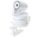 Câmera de IP Wireless de vigilância de rede 300KP com 12-LED IR Night Vision/microfone/alto-falante (branco)