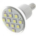 E14 2.5W 100-Lumen 7000K 12-SMD 5050 branco LED luz lâmpada (230 v)