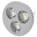 MR16 3W 260-Lumen 6500K 3-LED branco lâmpada (12V)