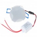 3W 170 Lumen 6500K branco levou teto lâmpada/Down Light com LED Driver (AC 85 ~ 265V)