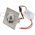 3W 170 Lumen 6500K branco levou teto lâmpada/Down Light com LED Driver (AC 86 ~ 265V)