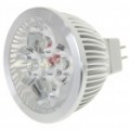 MR16 4W 4-LED 360-Lumen 7000K branco lâmpada (12V)