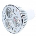GU10 3W 240-260LM branco 3-LED lâmpada (220V)