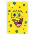 Protetor traseiro adesivo para Samsung P1000 - Spongebob Squarepants (amarelo)