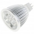 MR16 5W 3800K 450LM 5-LED quente branco lâmpada (12V)