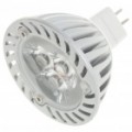 MR16 3W 240-260Lumen 6000-6500K branca LED lâmpada (12V)