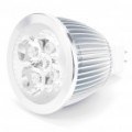 MR16 5W 5 LEDs lúmen 450-lúmen lâmpada (DC 12V)