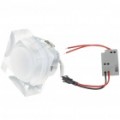 3W 180-200LM verde LED teto lâmpada com LED Driver (220V)