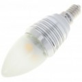 E14 4W 3250K 250LM vela estilo 4-LED quente branco lâmpada (110V ~ 250V)