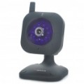 300KP Mini Wireless Network Security vigilância IP Camera com / 10-LED IR Night Vision - preto