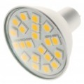 MR16 4.2W 21-SMD 5050 336LM 2800-3200K quente branco luz lâmpadas LED (12V)