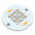 4x1W 190-200Lumen 525-530nm luz verde 4-LED emissor (6 ~ 8V)